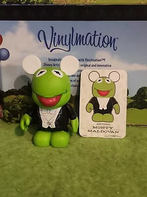 DISNEY Vinylmation 3  Park Set 1 Muppets With Card Kermit The Frog Chaser  • $22.99