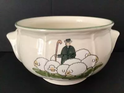 Vintage Zeller Keramik Sheep + Shepherd - Vegetable Tureen Without Lid • £9.99