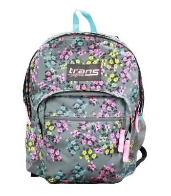 Trans By JANSPORT Womens Multicolor Floral Rose Back To School Backpack • £33.75