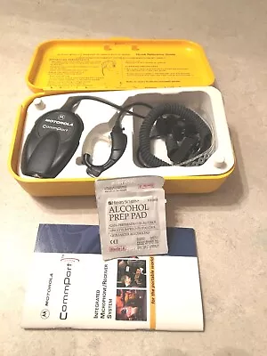 Motorola NTN8819A CommPort Ear Microphone Receiver System W/Palm PTT For XTS MTX • $109.99