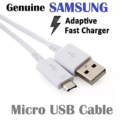 SAMSUNG GENUINE FAST CHARGE CABLE Samsung Galaxy Note4 S6 S4 CABLE MICRO USB 2.0 • $7.99