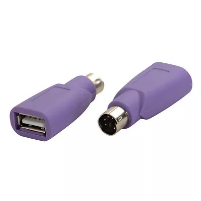 $4.05 • Buy PS/2 PS2 Male To USB Female Adapter Converter Connector For Computer PC Keyboard