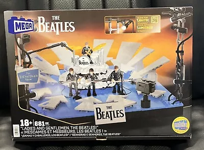 THE BEATLES MEGA Block Set Ed Sullivan Show Plus Hot Wheels Yellow Submarine • $89.97