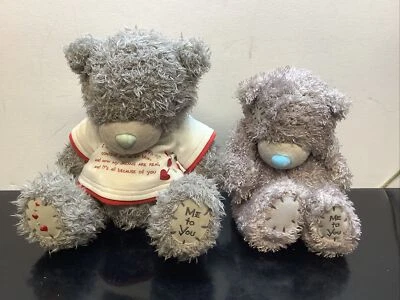 £9.07 • Buy Carte Blanche Me To You Bear X2 Bundle Soft Toy Blue Nose Teddy Joblot 163