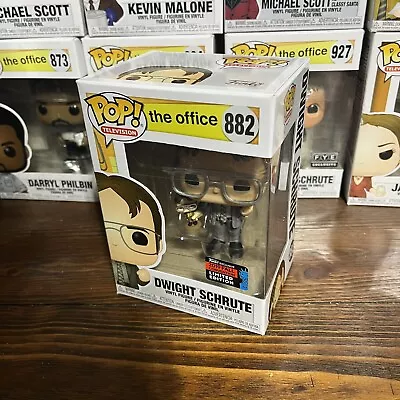 Funko Pop! The Office Dwight Schrute 2019 Fall Convention 882 • £38.50