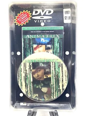 Animatrix DVD CD Sealed Promo Bundle Translucent Mouse Pad 2003 RARE OOK • $150