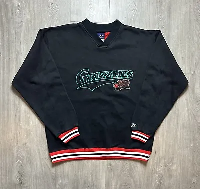 Vintage Vancouver Grizzlies Pro Player NBA Crewneck Sweater Size Large • $80