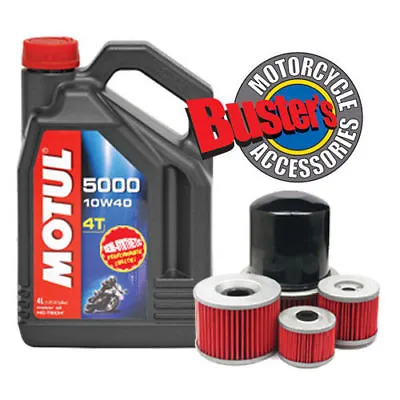 £34.99 • Buy Motul 5000 10w40 Oil & Filter Kawasaki Z1000 ST Z 1000