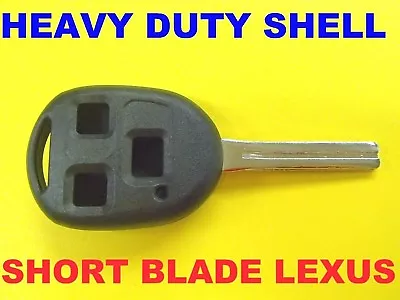 NEW Heavy Duty Remote Head Key Replacement Shell Case Short Blade 3 Button  • $19.88