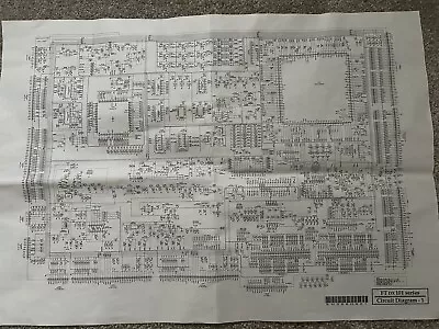 Yaesu FT Dx 101 Series - Circuit Diagram 1 • £3.99