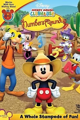 Mickey Mouse Clubhouse: Numbers Roundup (DVD 2011) ***DVD DISC ONLY*** NO CASE • $4