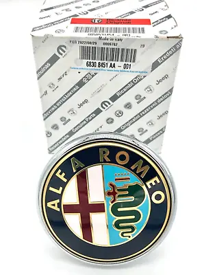 Alfa Romeo Mito & 159 Rear Boot Badge (push Type) 50531454 51983413 Genuine New • $160
