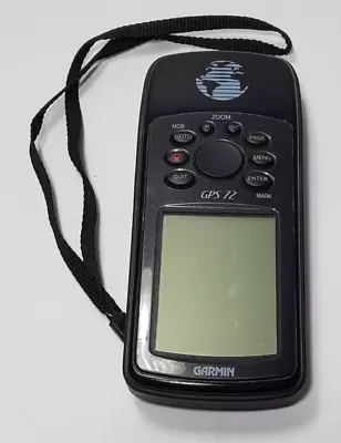 TESTED Garmin GPS 72 Handheld Personal Navigator Marine Fishing Hunting Works • $149.99