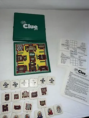 Vintage 1990 Clue Detective Crime Travel Game Complete Game Instructions • $9.99