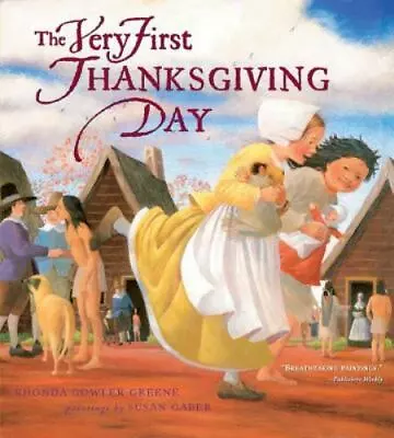 The Very First Thanksgiving Day - Paperback 9781416919162 Rhonda Gowler Greene • $4.06