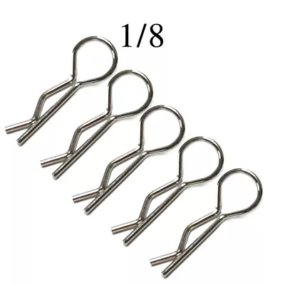 Effortless Body Clip Pins 100 Pack For 1/10 1/8 Scale For RC Cars & Trucks • £7.07