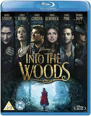 Disney Into The Woods Blu Ray New Sealed +extras All Regions Meryl Streep  • £3.97