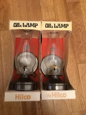 Hilco Vintage Oil Lamp Pair • $29