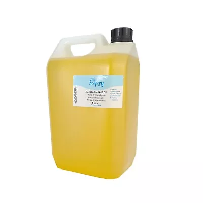 £42.25 • Buy Macadamia Nut Oil 5 Litre - Natural Carrier Oil Massage Hair Treatment