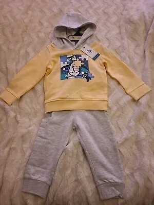 Penguin Light Grey Marl Jogging Set/Suit Baby/Toddler Size 18 Months **BNWT** • £12