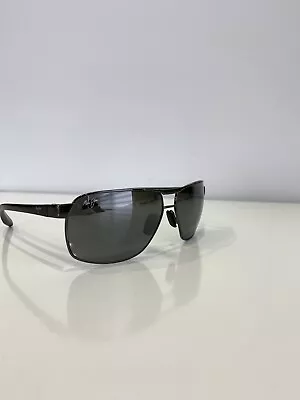 MAUI JIM THE BIRD 835-02C Dark Gunmetal Grey Temples-Grey Polarized Sunglasses  • $114.99