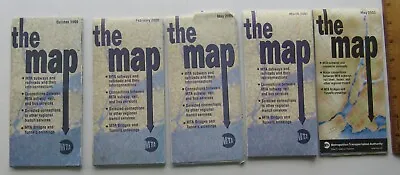 5 MTA Subway Maps  The Map   Oct 98 Feb. 2000 May 2000Mar.2001 & May 2003 • $25.20