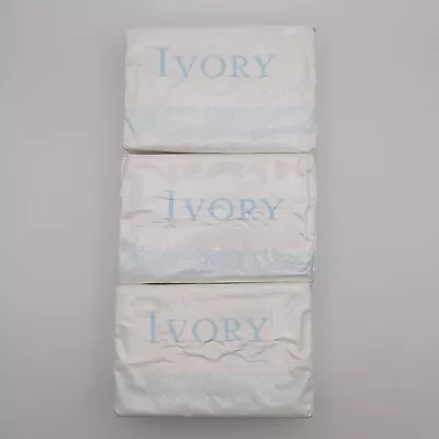 Vintage Ivory Soap (Pack Of 3) Long Bars Original Wrapper Sealed 4 Oz Each • $9.95
