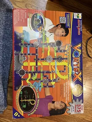 2010 VORTEX Techno Gears MARBLE MANIA Original Box Maze Sound Effect 375pc AS-IS • $50