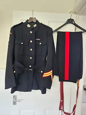 £65 • Buy Royal Marines No1 Bandsman Dress Jacket & Trousers - British Military Issue