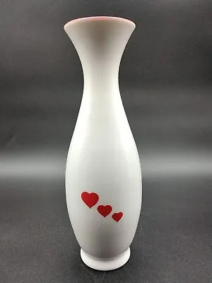 Vintage 1986 FTD Made In Japan Valentines Red Heart Bud Vase • $6