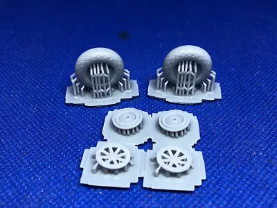 1/48 RESIN2detail Curtiss Helldiver Main Wheel Upgrade 48215 • $12.49