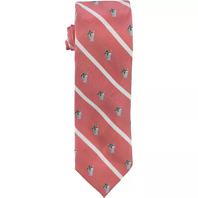 Mens Mint Julep Necktie Self Tied Coral Color BAR III $55 - NWT • $9.99