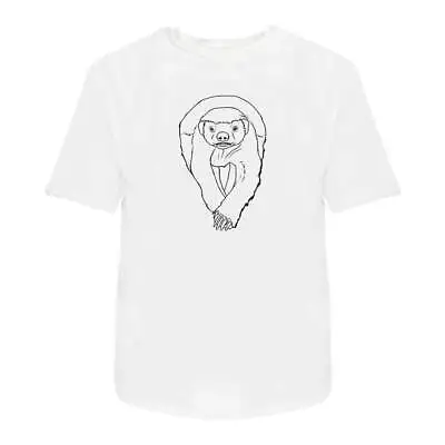 'Honey Badger' Men's / Women's Cotton T-Shirts (TA037133) • £11.99