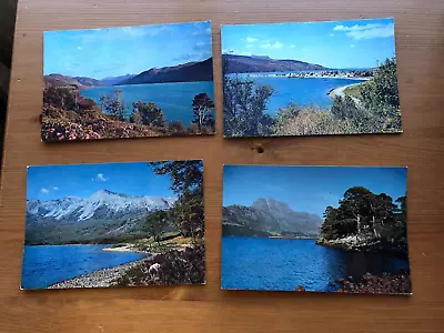 Wester Ross Scotland Collection Of 4 J Arthur Dixon Postcards • £2.20