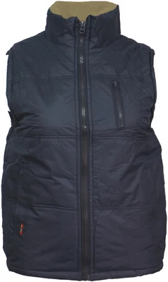 £12.76 • Buy New Warm Gilet Brown Fleece Lined Zip Pockets Bodywarmer Sleeveless Coat