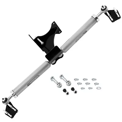 BFO Dual Steering Stabilizer W/ Brackets For Ford F250 F350 Super Duty 4WD 05-23 • $103.95