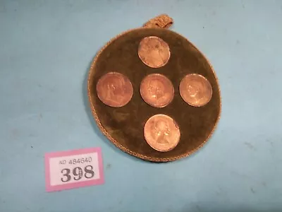 Old Copper British Penny Wall Plaque • £9