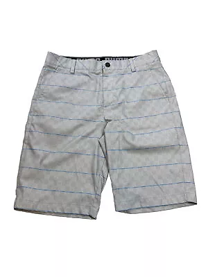 Puma Men's Gray Plaid Polyester Golf Shorts - 32 • $11.98