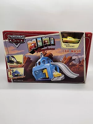 Disney Pixar The World Of Cars Car Wash Ramone Mini Adventures Mattel 2010 • $39.95