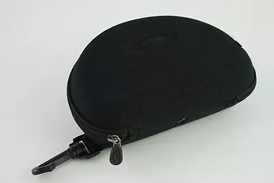 $18 • Buy Black OAKLEY Zippered Protective Sunglasses Case For X-Metal Romeo W/Clip