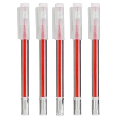 MUJI Erasable Ballpoint Pen Red 0.5mm 5 Set • $42.49