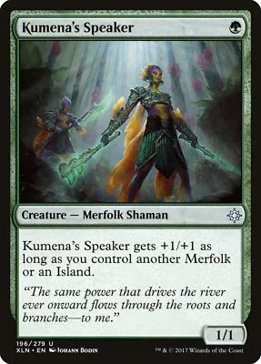 Kumena's Speaker [Ixalan] Magic MTG • $1.30