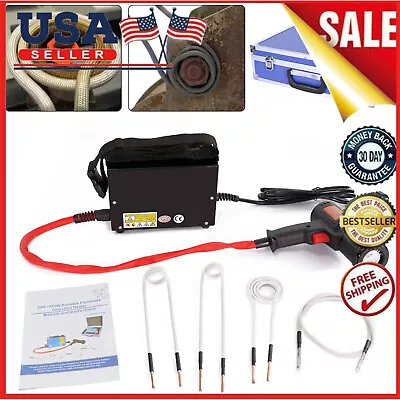 Magnetic Induction Heater Set Bolt Remover Flameless Heat Tool 4 Soft Coil 150rx • $237.49