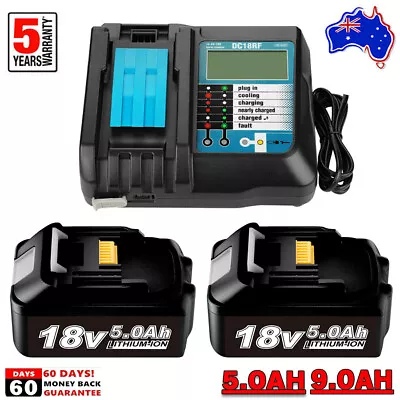 2 Pack 7.0Ah For Makita 18V Li-ion Battery 9.0 BL1850 BL1860B BL1830B LXT BL1840 • $38.89