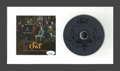 Zac Brown Signed Autograph The Owl Framed Cd Display - Band Ready To Hang! Jsa • $799.95