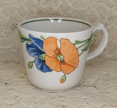 Villeroy & Boch Amapola Cup Made In West Germany Flower Pattern FREE SHIPPING  • $19.99