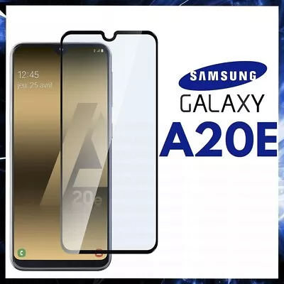 For SAMSUNG GALAXY A20E CURVED SCREEN PROTECTOR 9D FULL COVER TEMPERED GLASS • $8.69