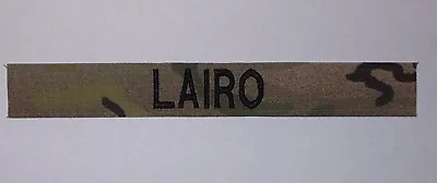 Custom Ocp Multicam Embroidered Name Tape Various Color Letters • $5.50