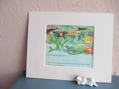 Vintage Illustration Of Mermaids 1952 • $14.50