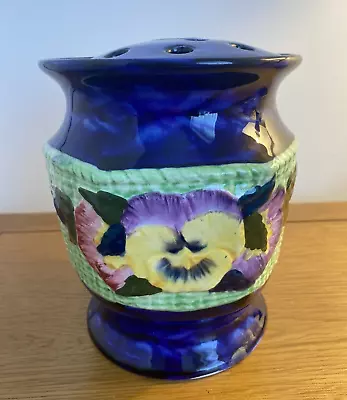 RINGTONS MALING WARE Flower Vase With Pansy Design • £19.99